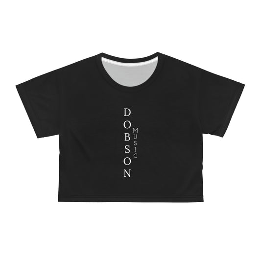DM Crop Tee (AOP) GREY/BLACK