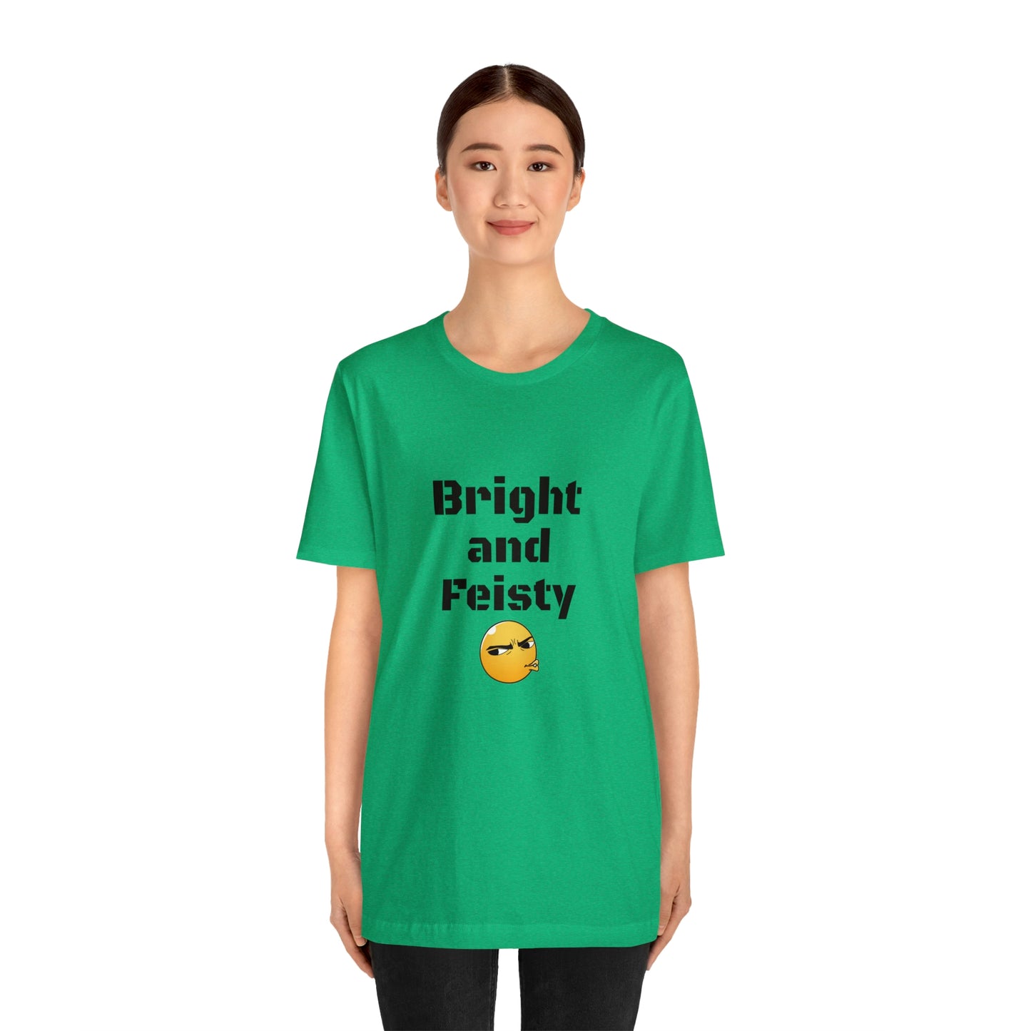 Carib Bright and Feisty Unisex Short Sleeve Tee