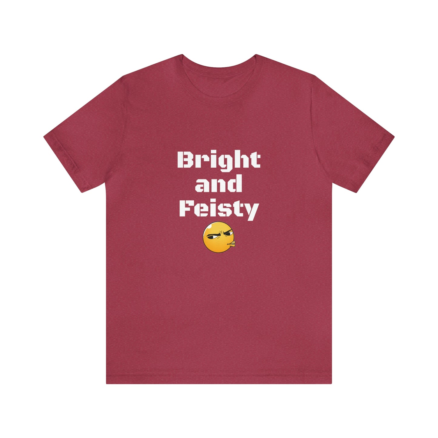 Carib Bright and Feisty Unisex Short Sleeve Tee