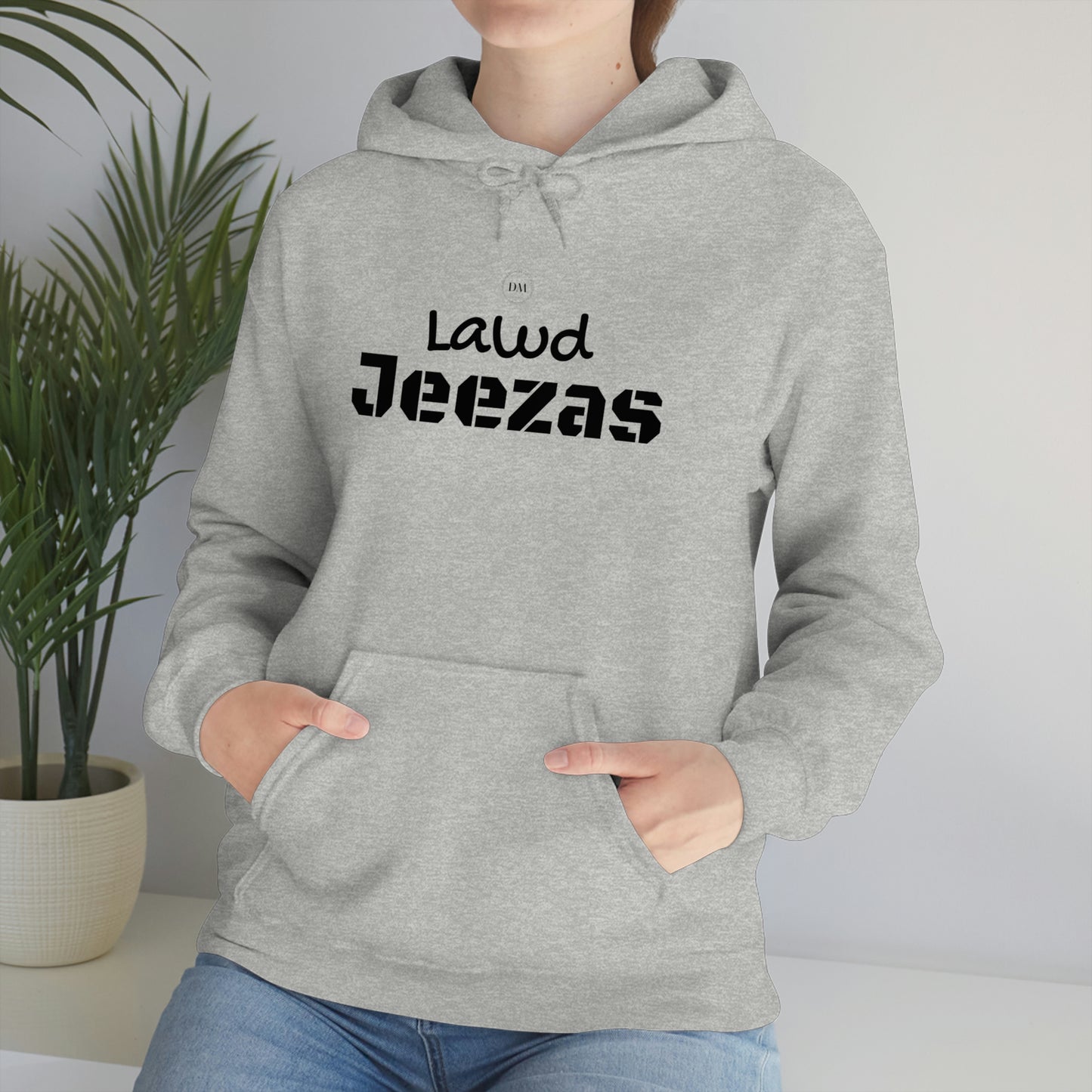 Carib DM Unisex Lawd Jeezas Hooded Sweatshirt