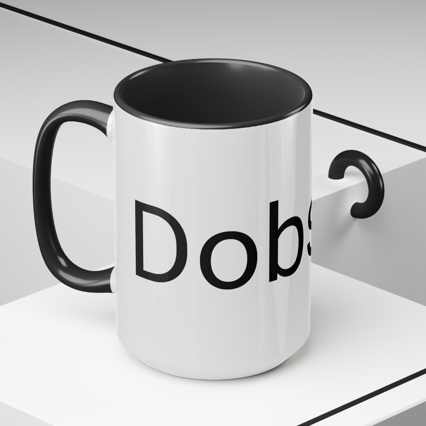 DM Two-Tone Coffee Mug