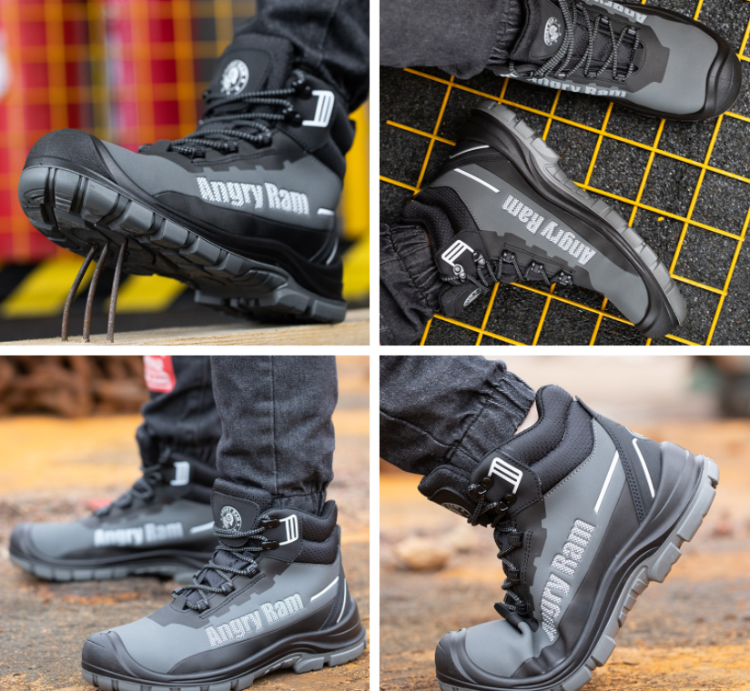 Men And Women Four Seasons Hit Anti Puncture Insulating Shoes