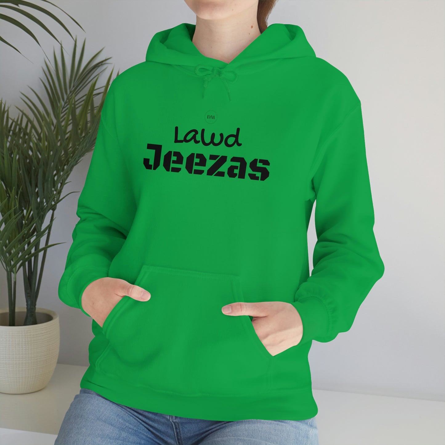 Carib DM Unisex Lawd Jeezas Hooded Sweatshirt