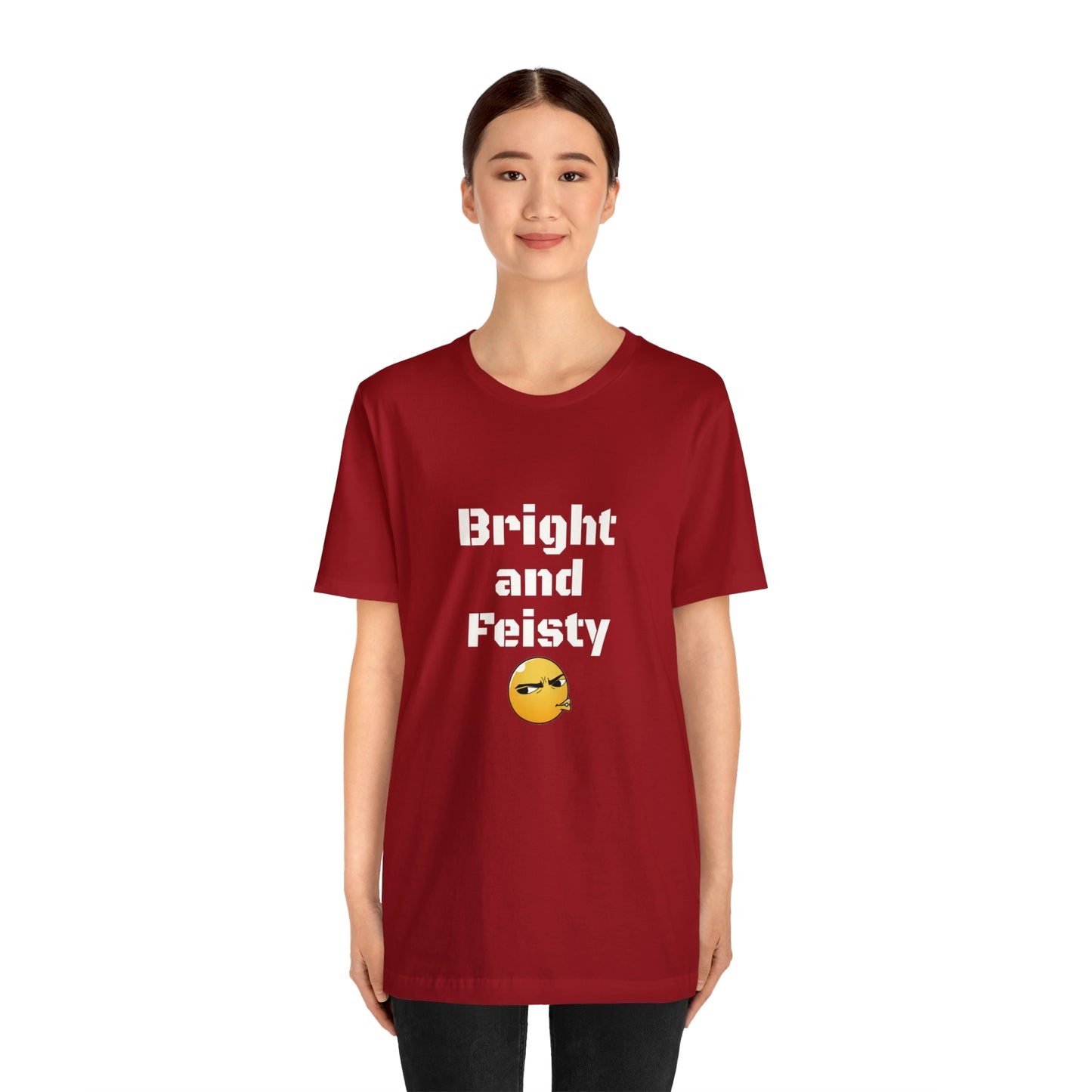 Carib Bright and Feisty Unisex Short Sleeve Tee