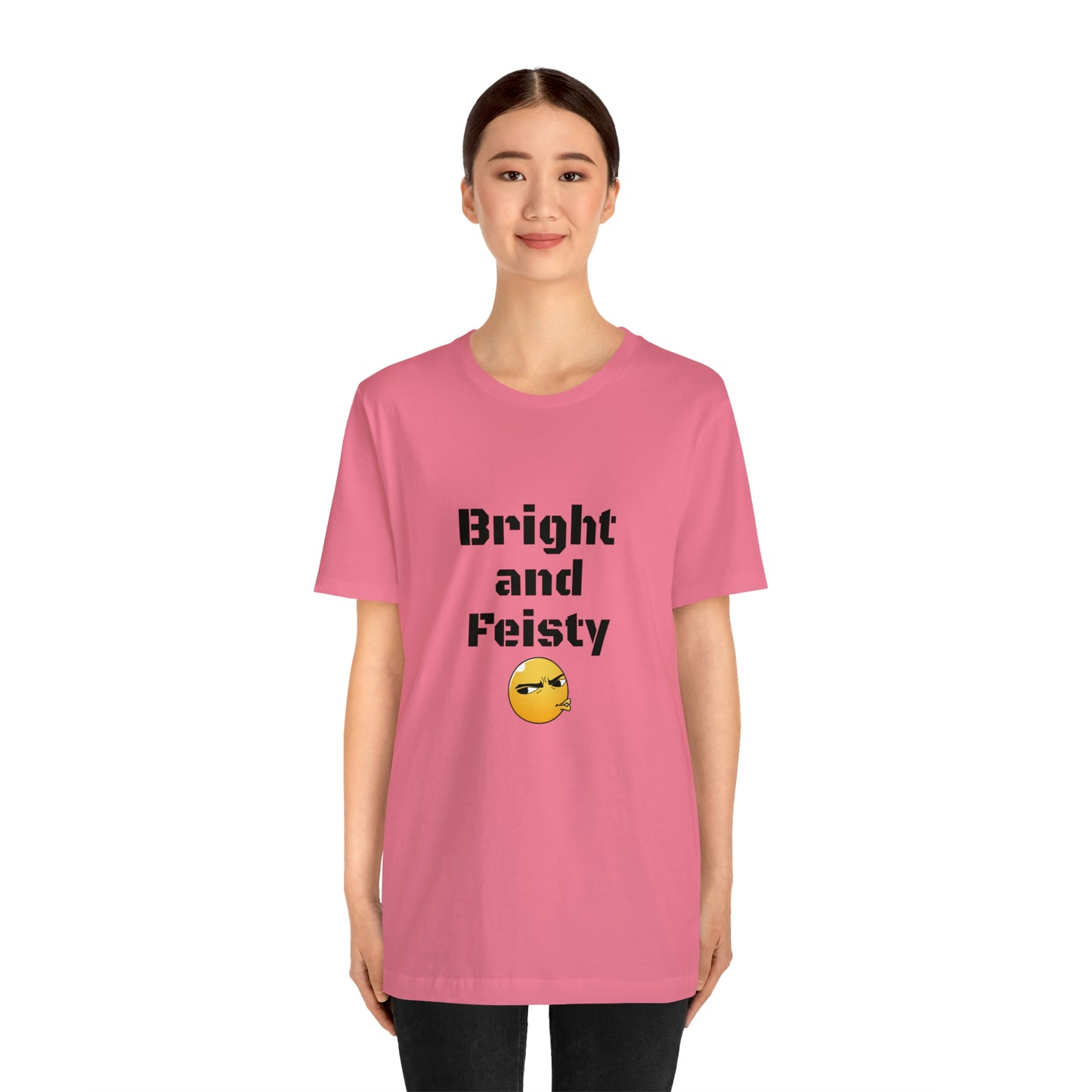 Carib Bright and Feisty Unisex Short Sleeve Tee