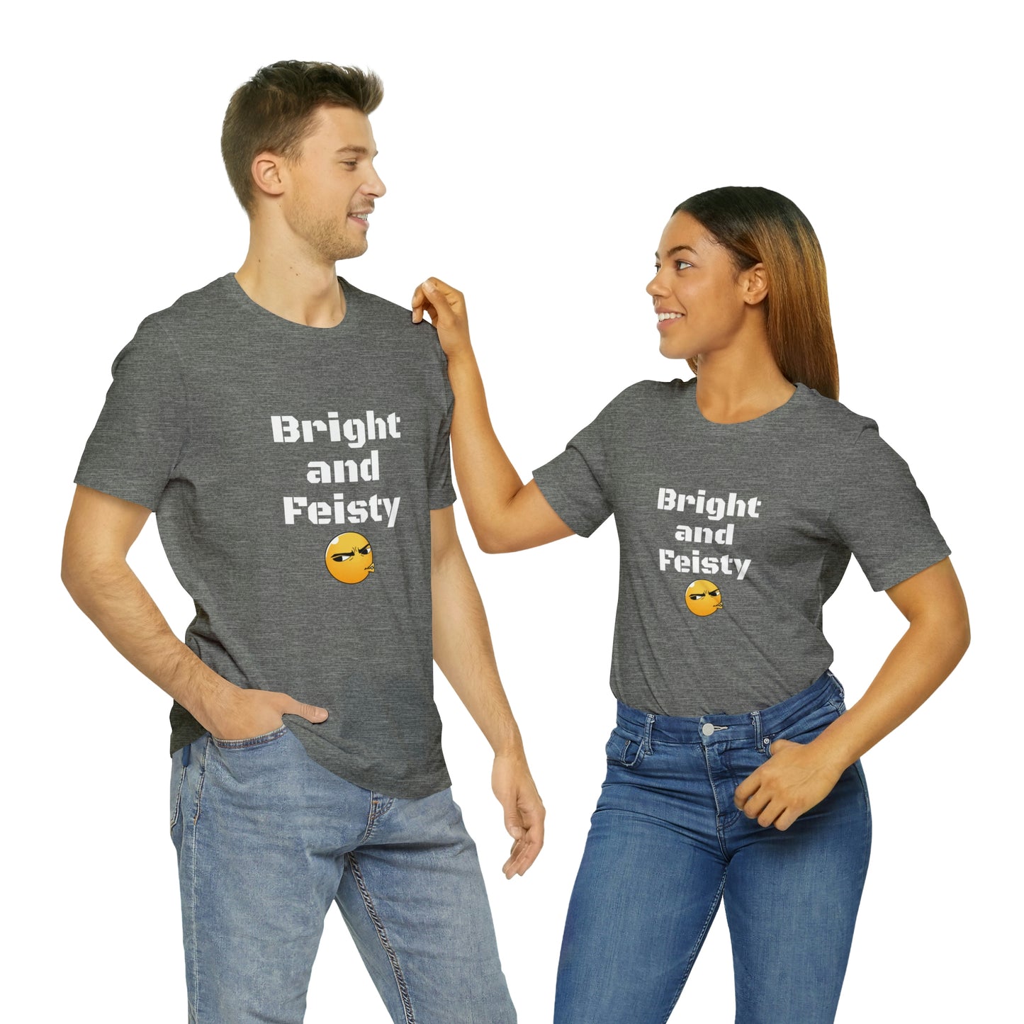 Carib Bright and Feisty Unisex Short Sleeve Tee