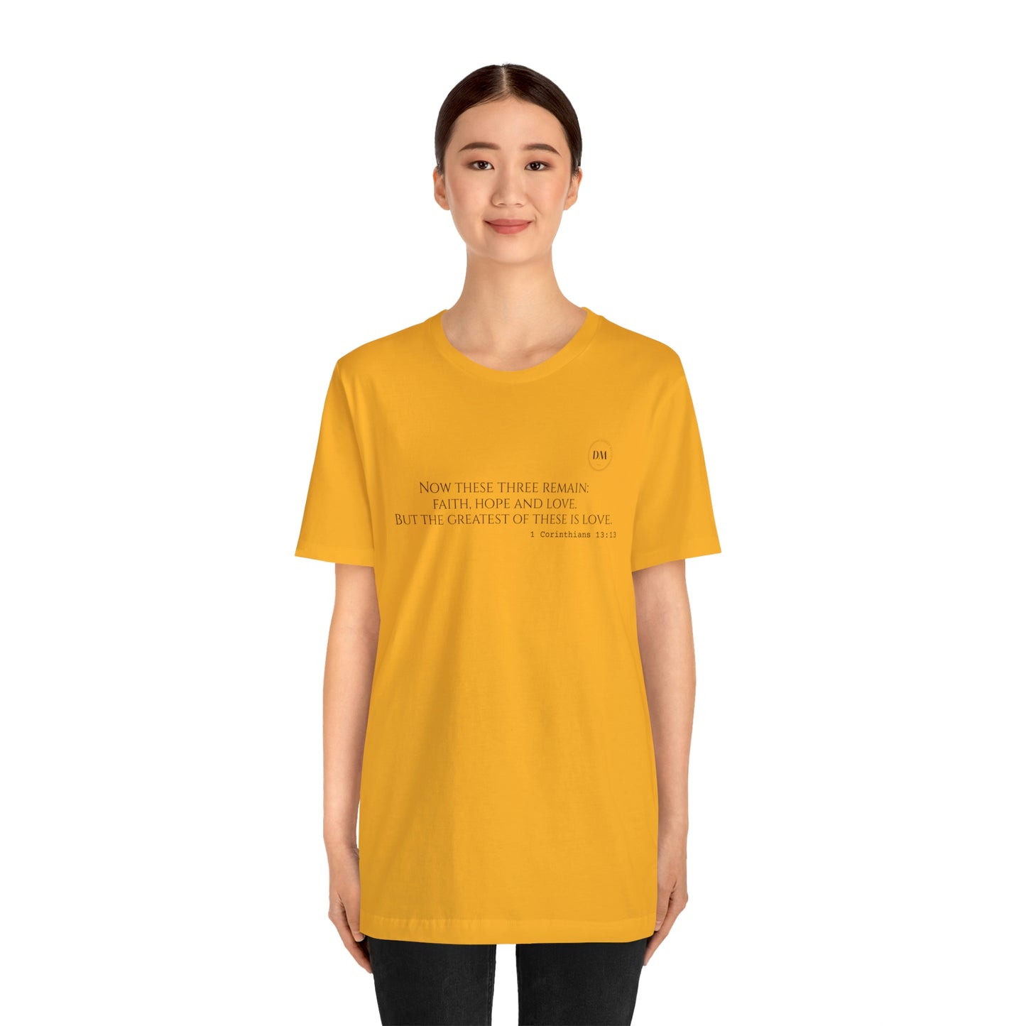 DM Unisex Jersey Short Sleeve Graphic Tee