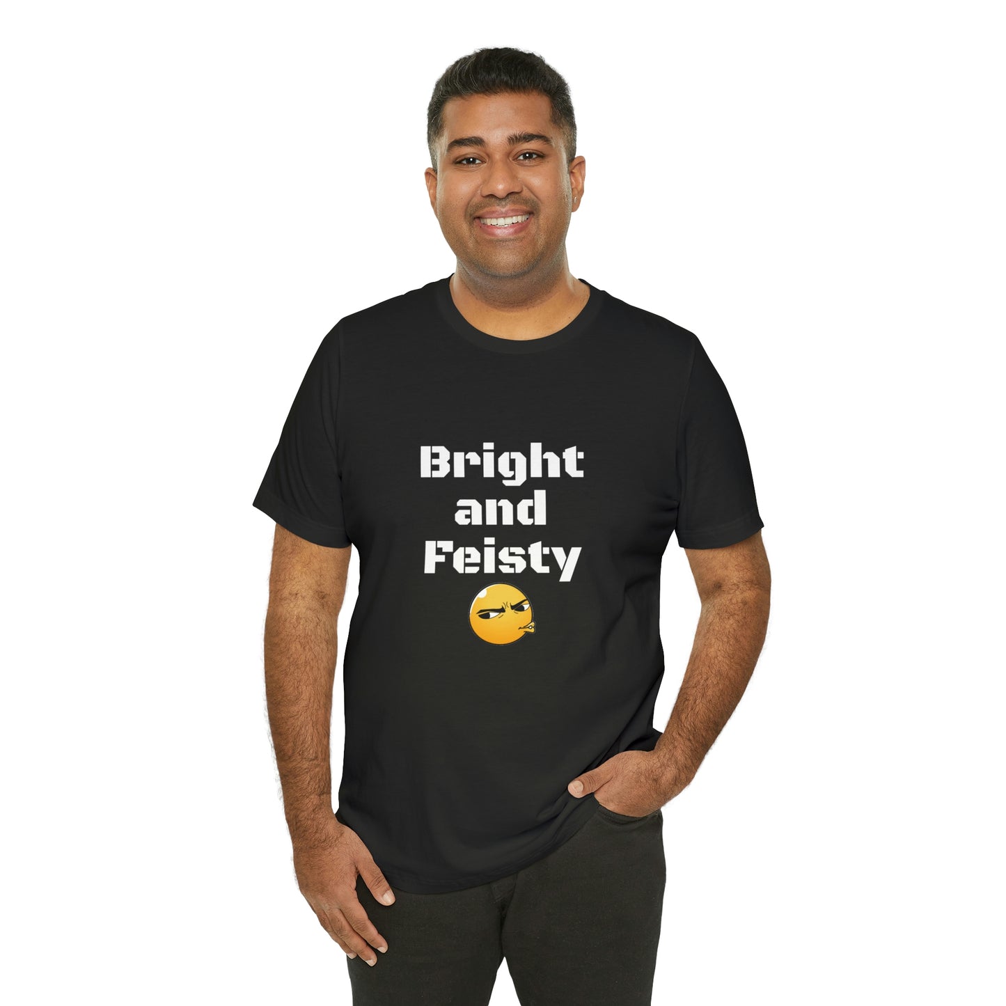 Carib Bright and Feisty Unisex Short Sleeve Tee