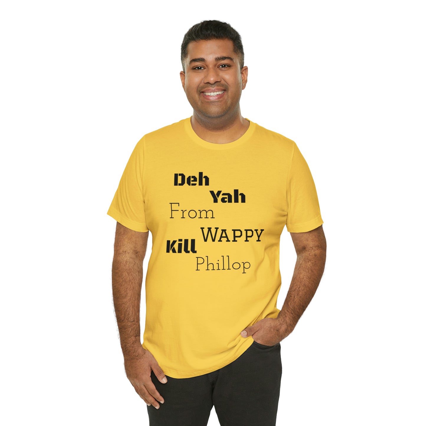 Carib "Wappy Kill Phillop" Unisex Short Sleeve Tee