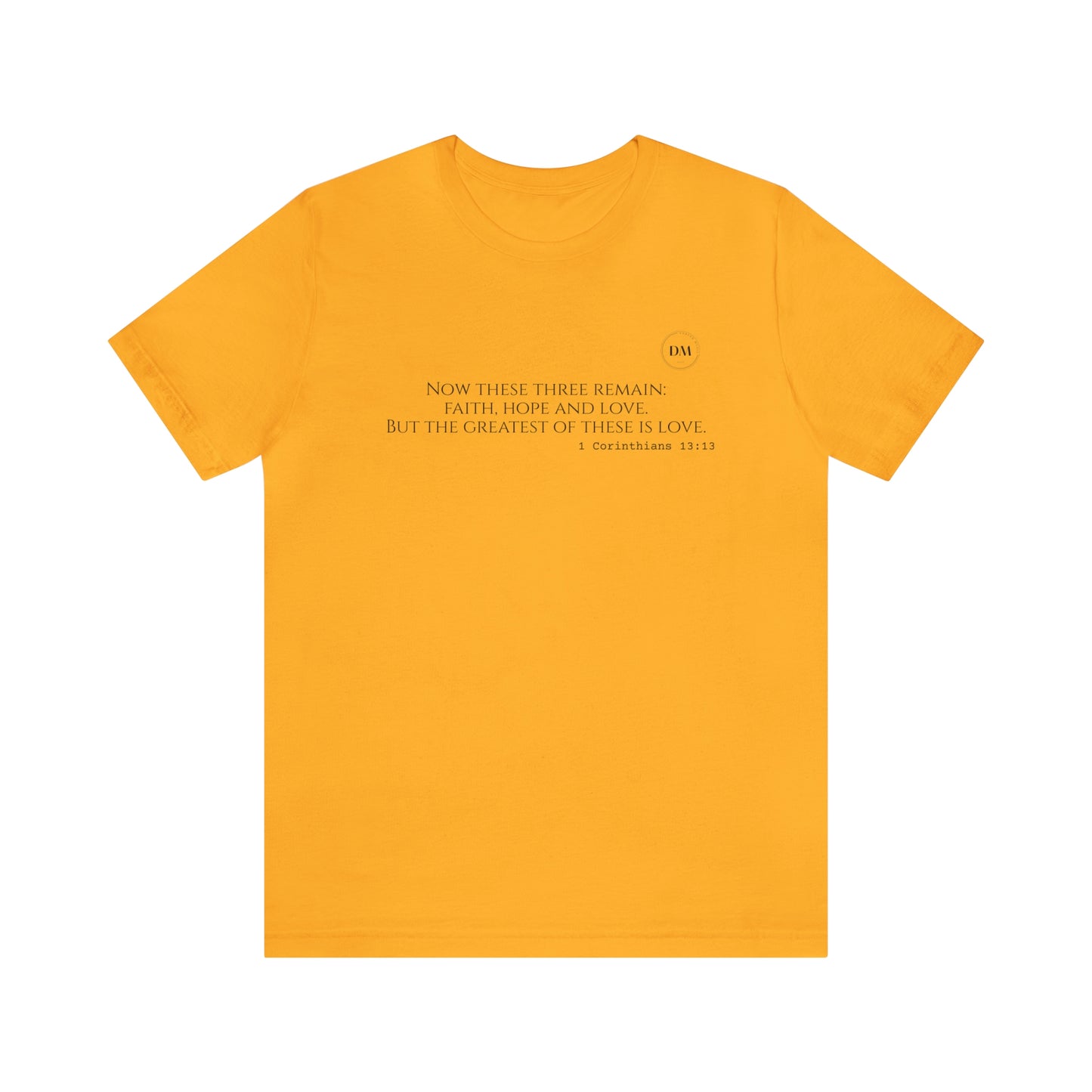 DM Unisex Jersey Short Sleeve Graphic Tee