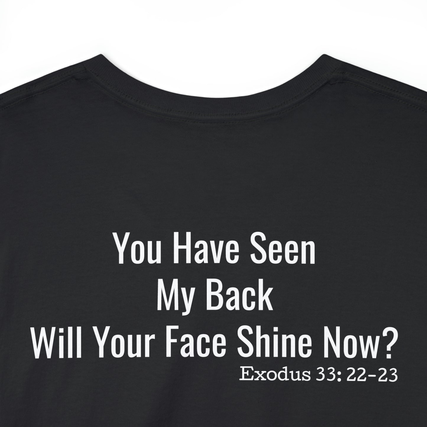 Exodus 33: 22-23 Unisex Heavy Cotton Tee