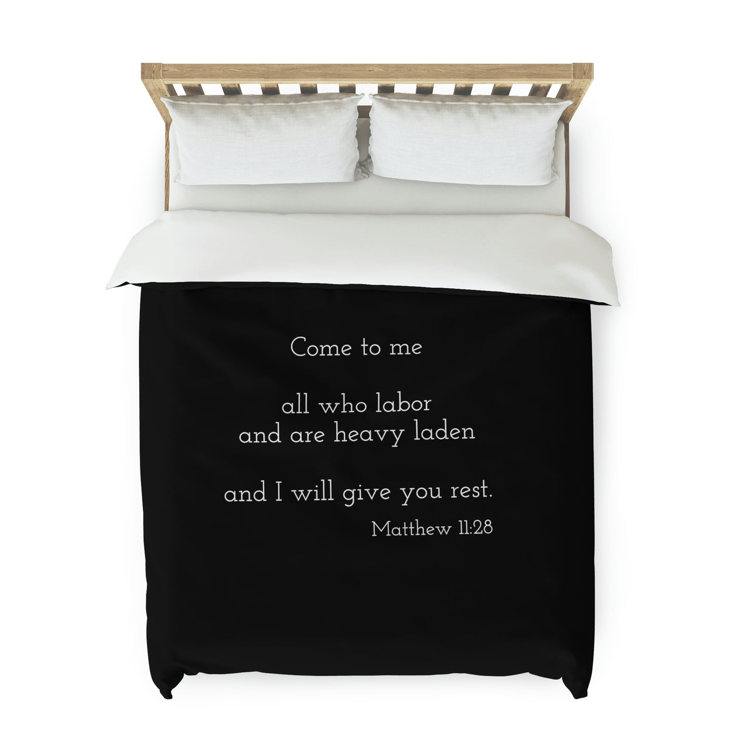 DM Duvet Cover - Black