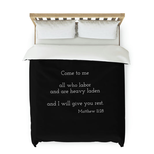 DM Duvet Cover - Black