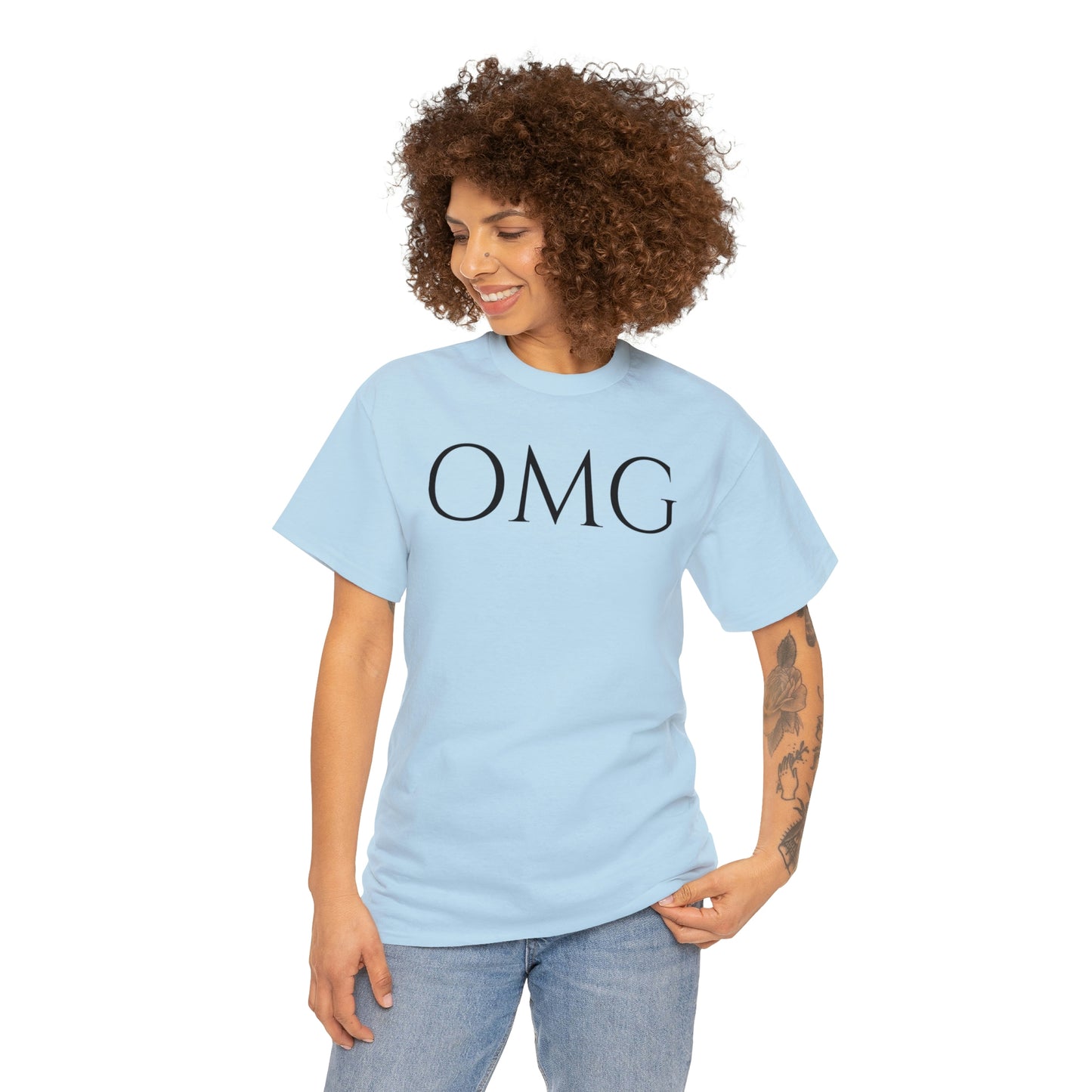 DM Unisex OMG Heavy Cotton Tee