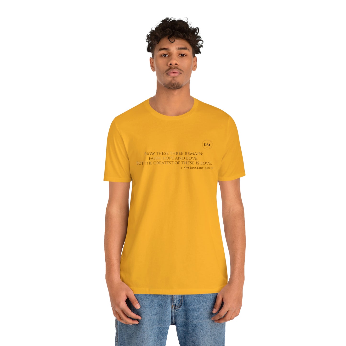 DM Unisex Jersey Short Sleeve Graphic Tee