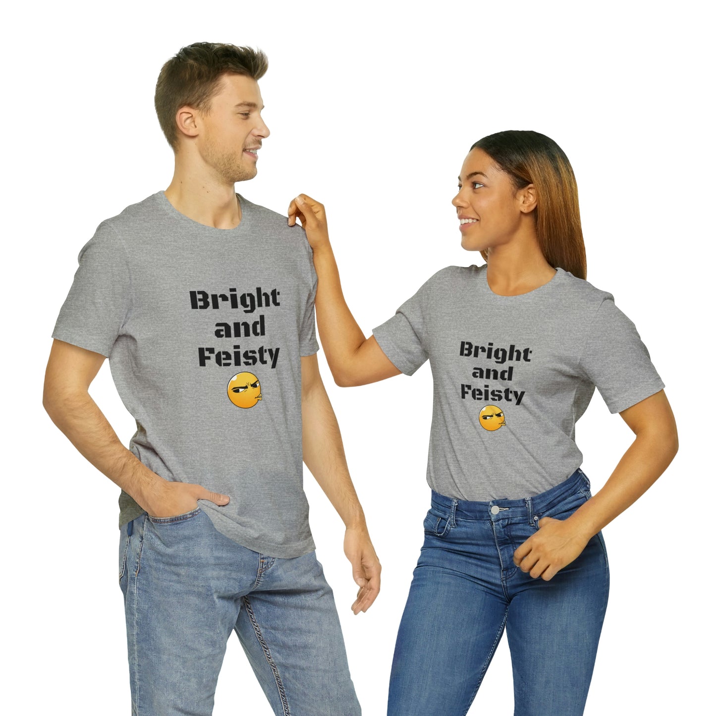 Carib Bright and Feisty Unisex Short Sleeve Tee