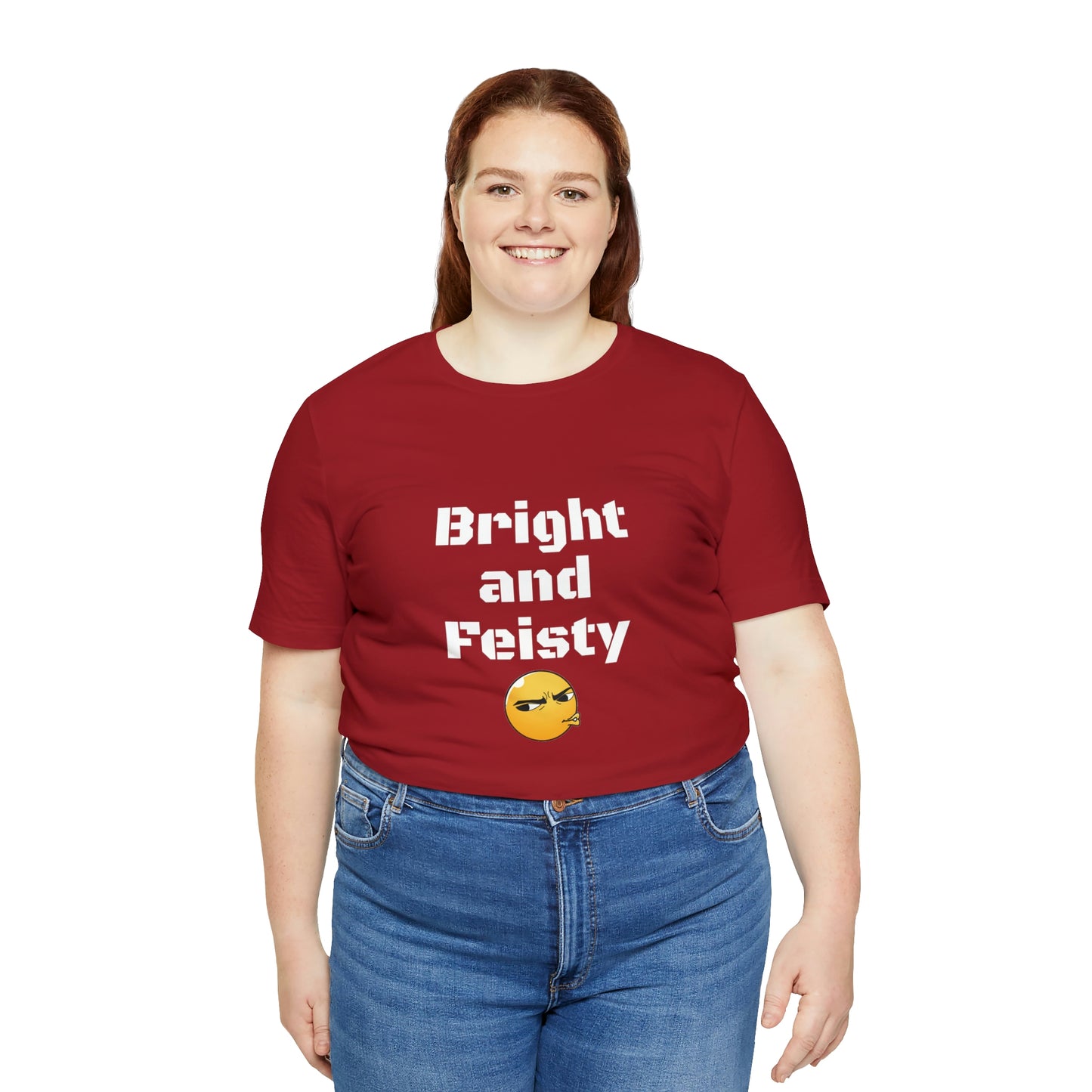 Carib Bright and Feisty Unisex Short Sleeve Tee