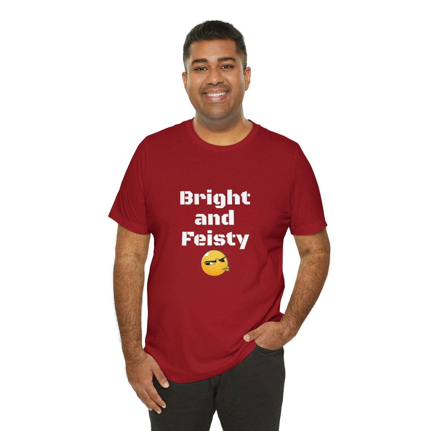 Carib Bright and Feisty Unisex Short Sleeve Tee