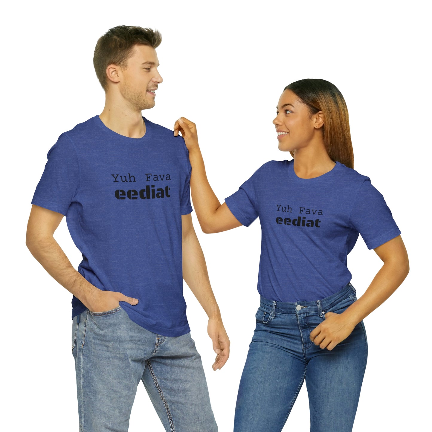 Carib "Yuh Fava Eediat" Short Sleeve Tee