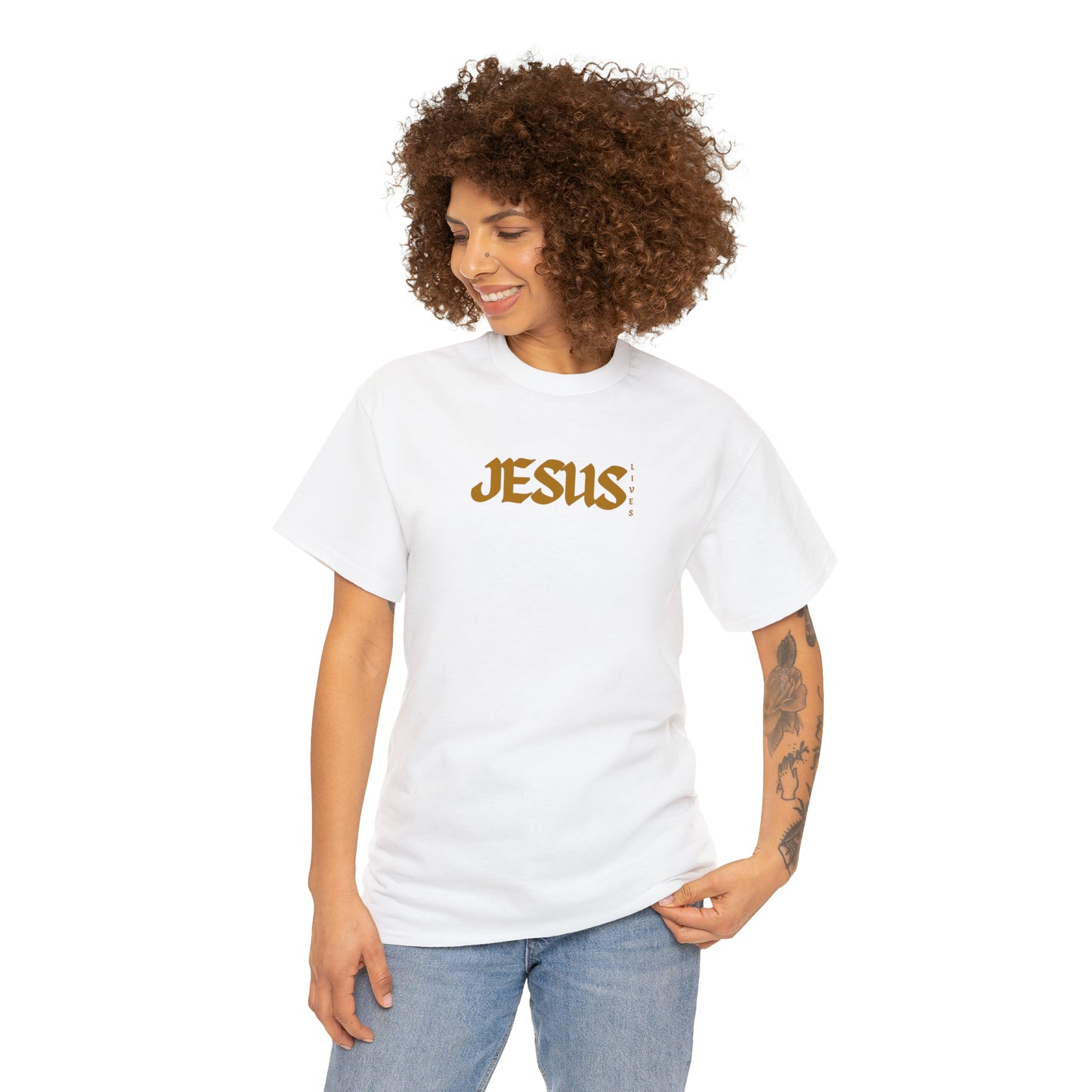 DM - Jesus Lives Unisex Heavy Cotton Tee