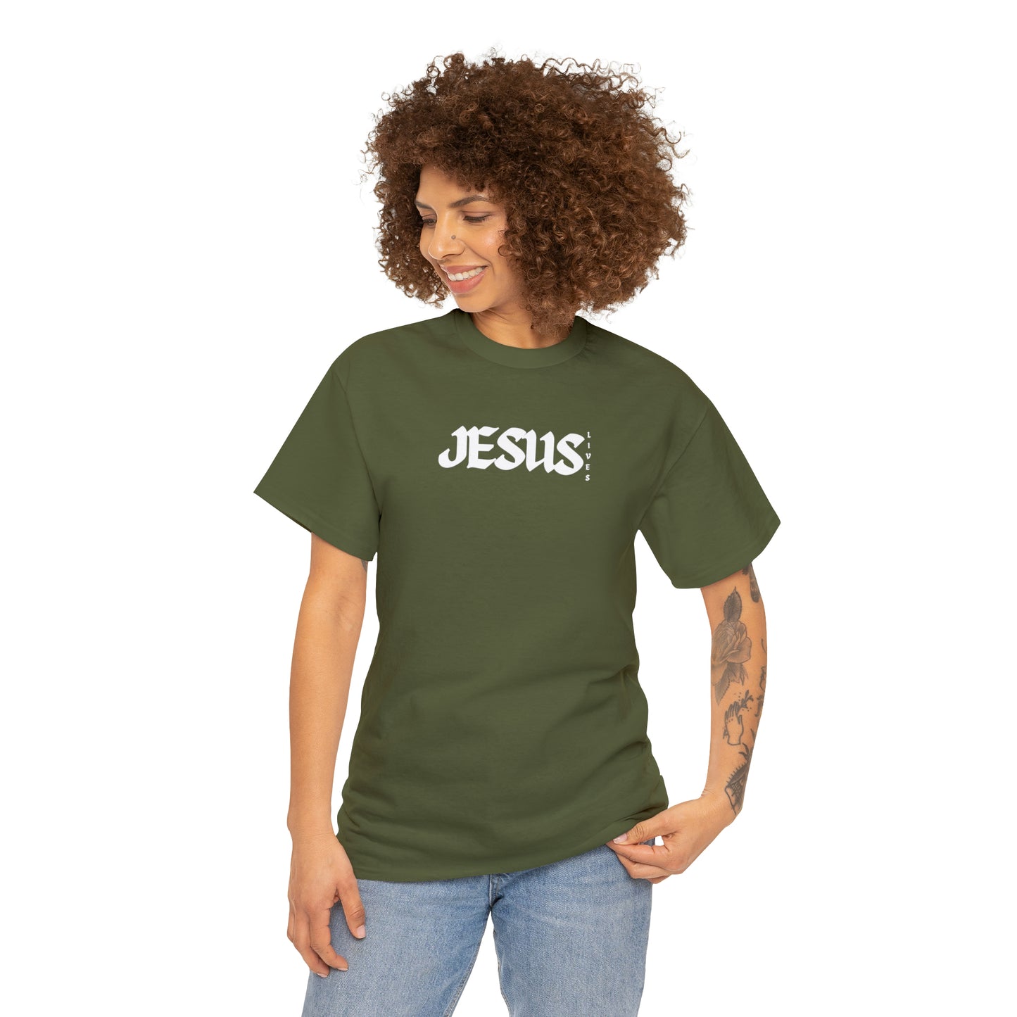 DM - Jesus Lives Unisex Heavy Cotton Tee