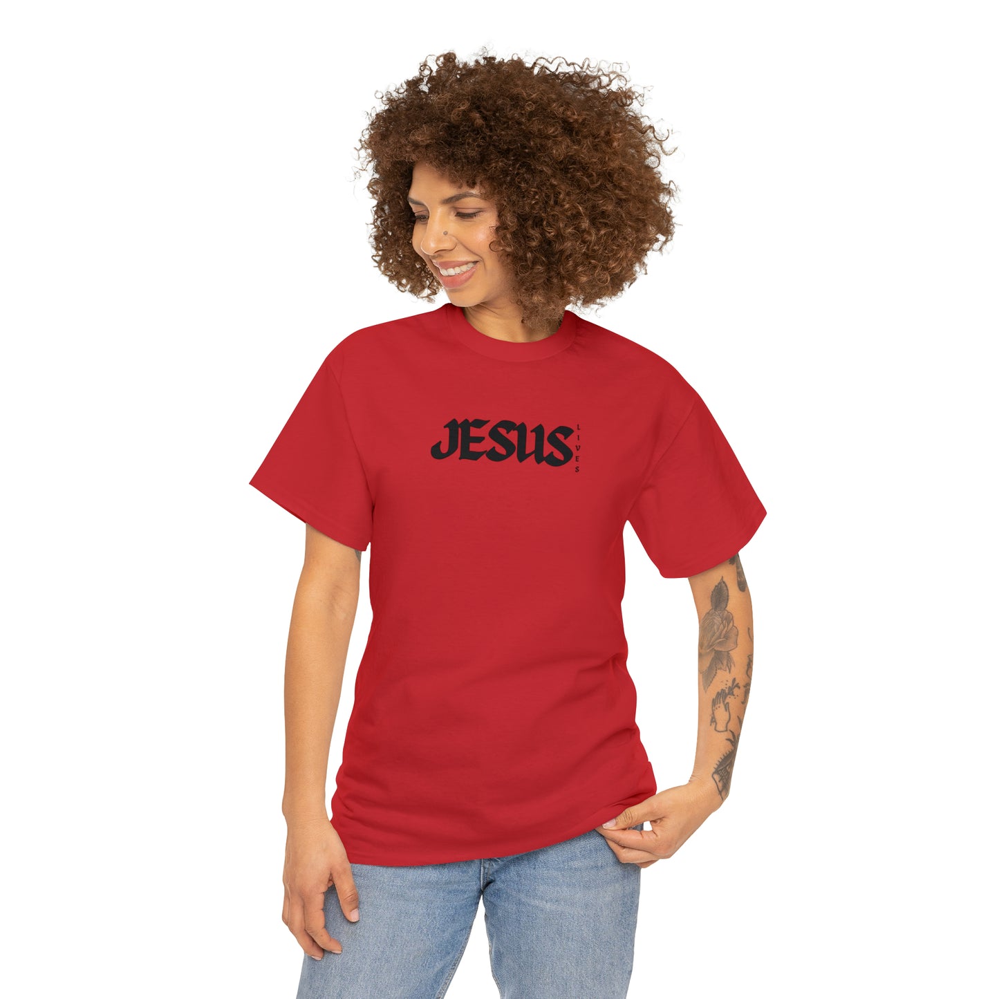 DM - Jesus Lives Unisex Heavy Cotton Tee