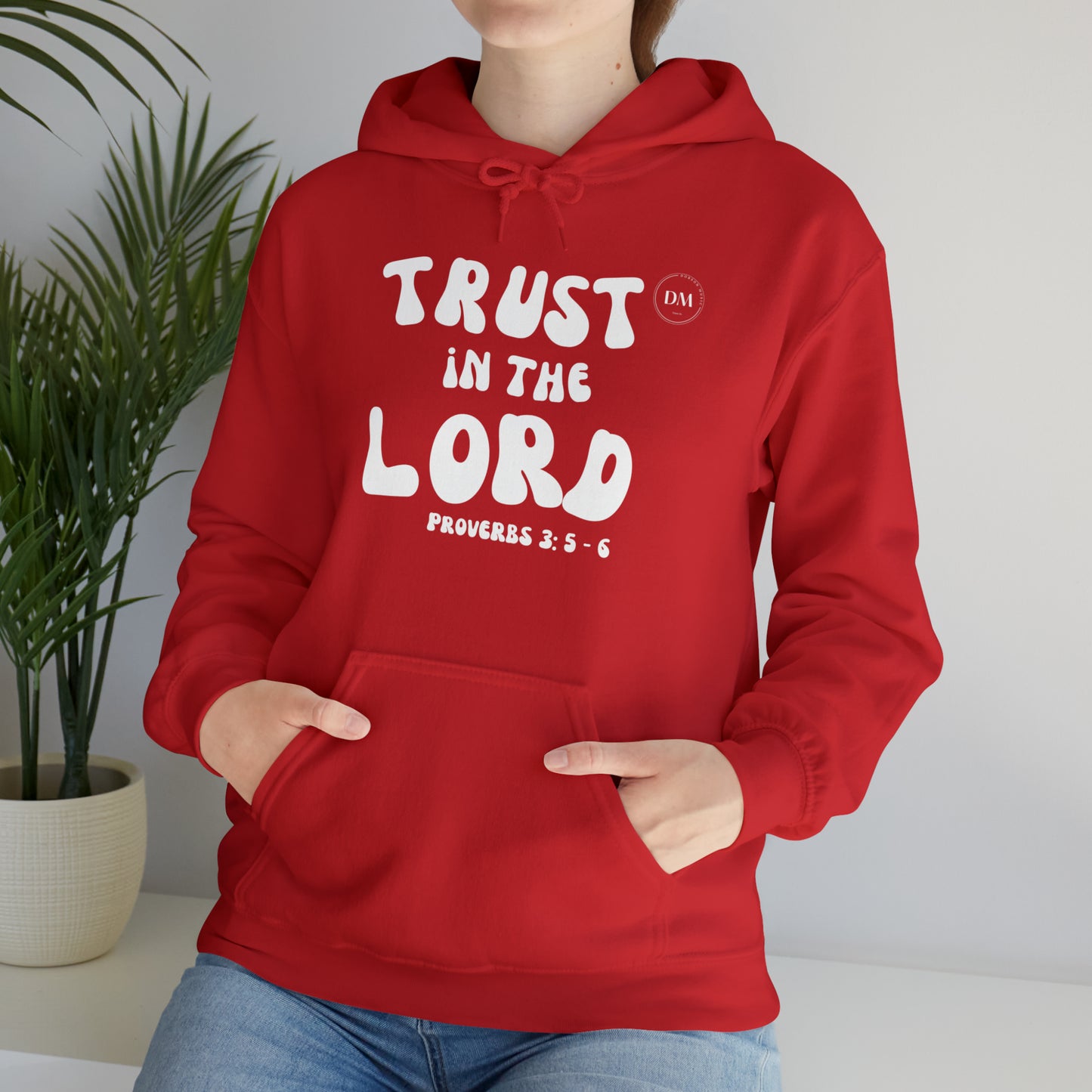 DM - Trust In The Lord Unisex Hooded Sweatshirt