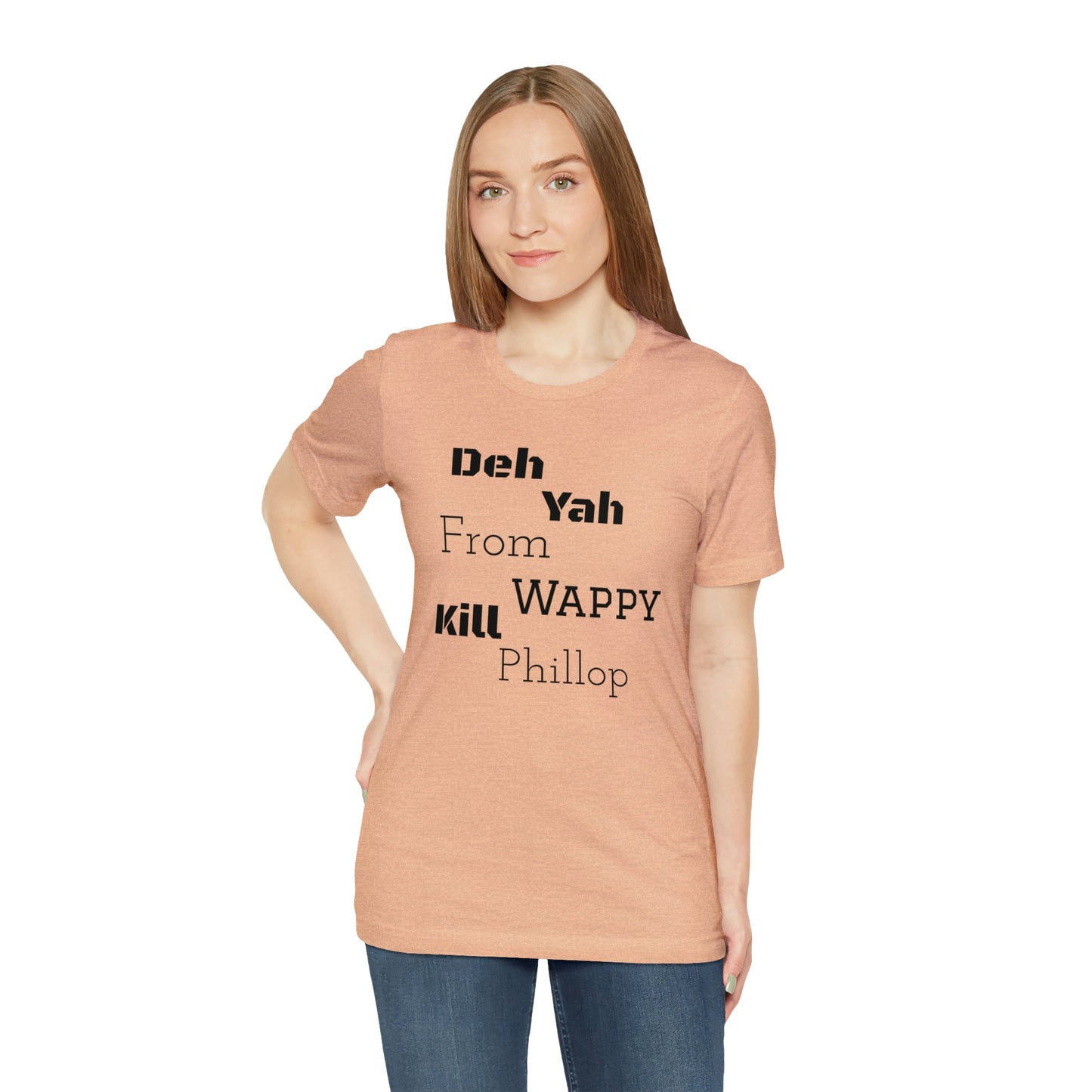 Carib "Wappy Kill Phillop" Unisex Short Sleeve Tee