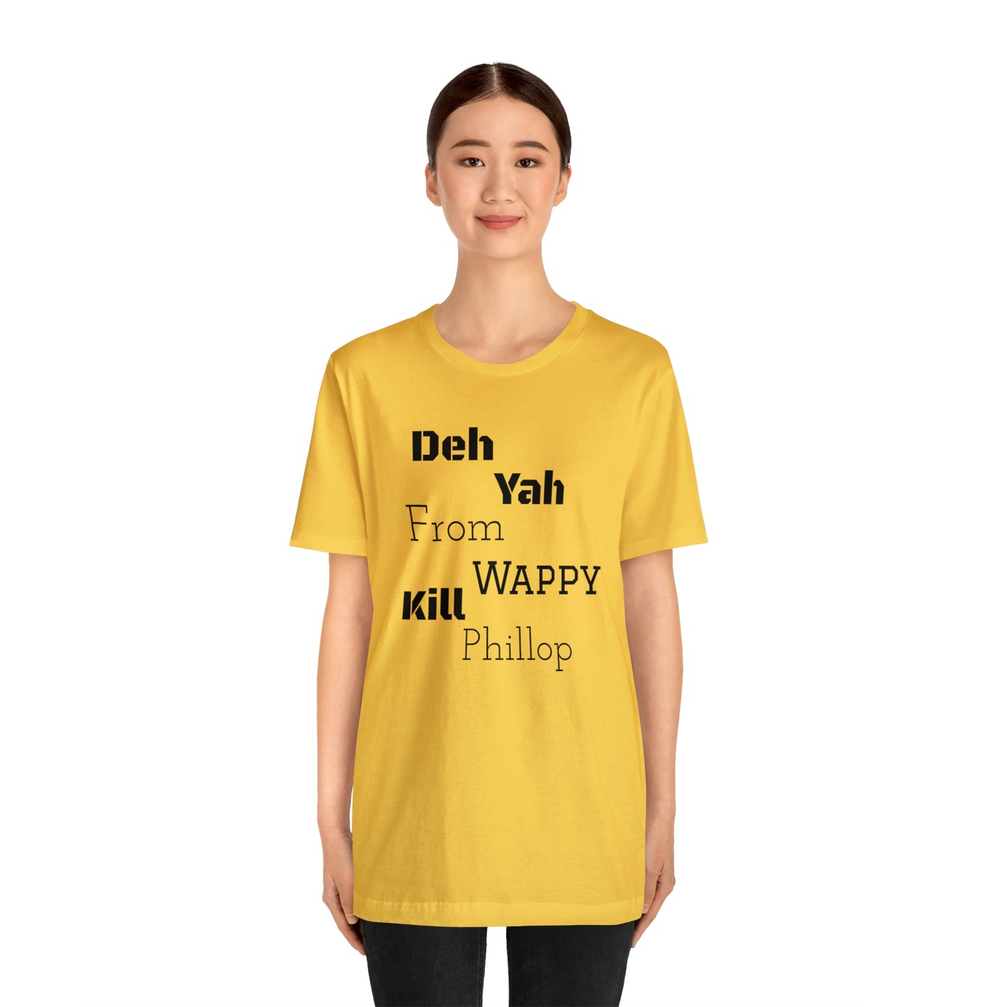 Carib "Wappy Kill Phillop" Unisex Short Sleeve Tee