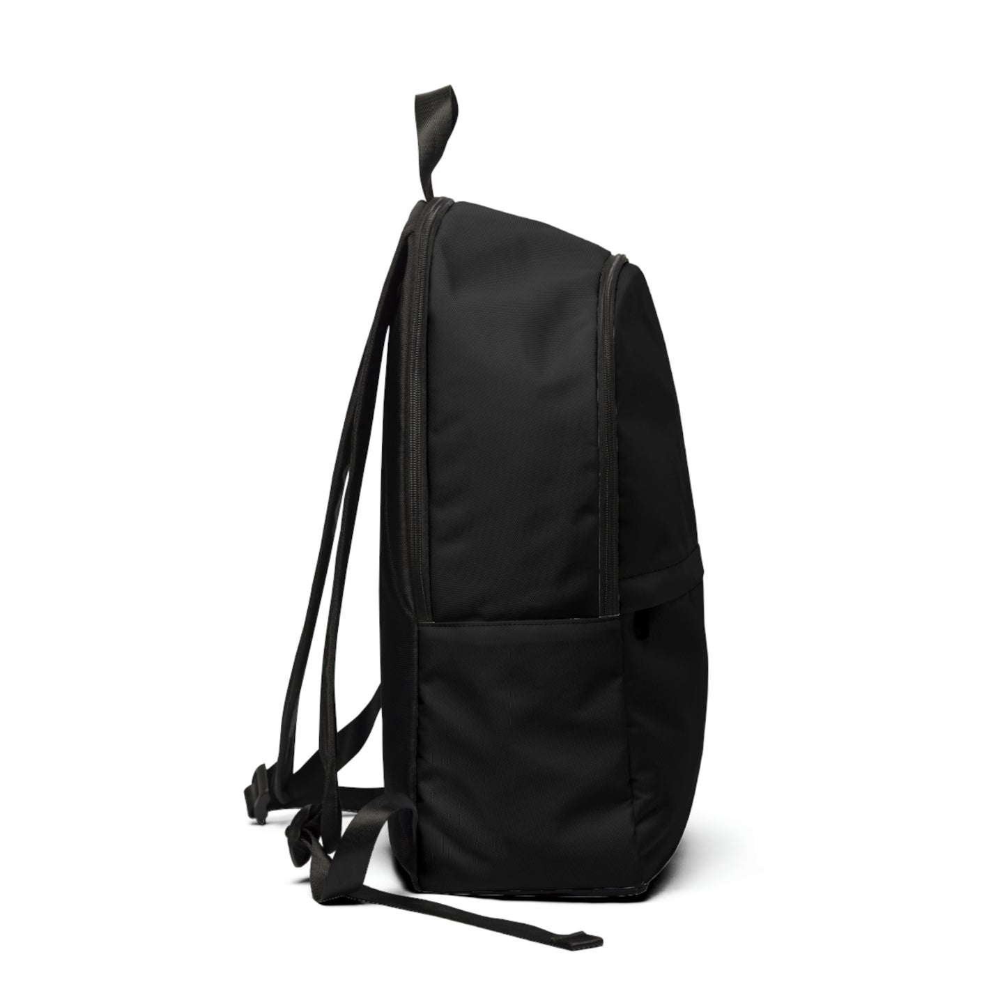 DM Unisex Fabric Backpack - Black