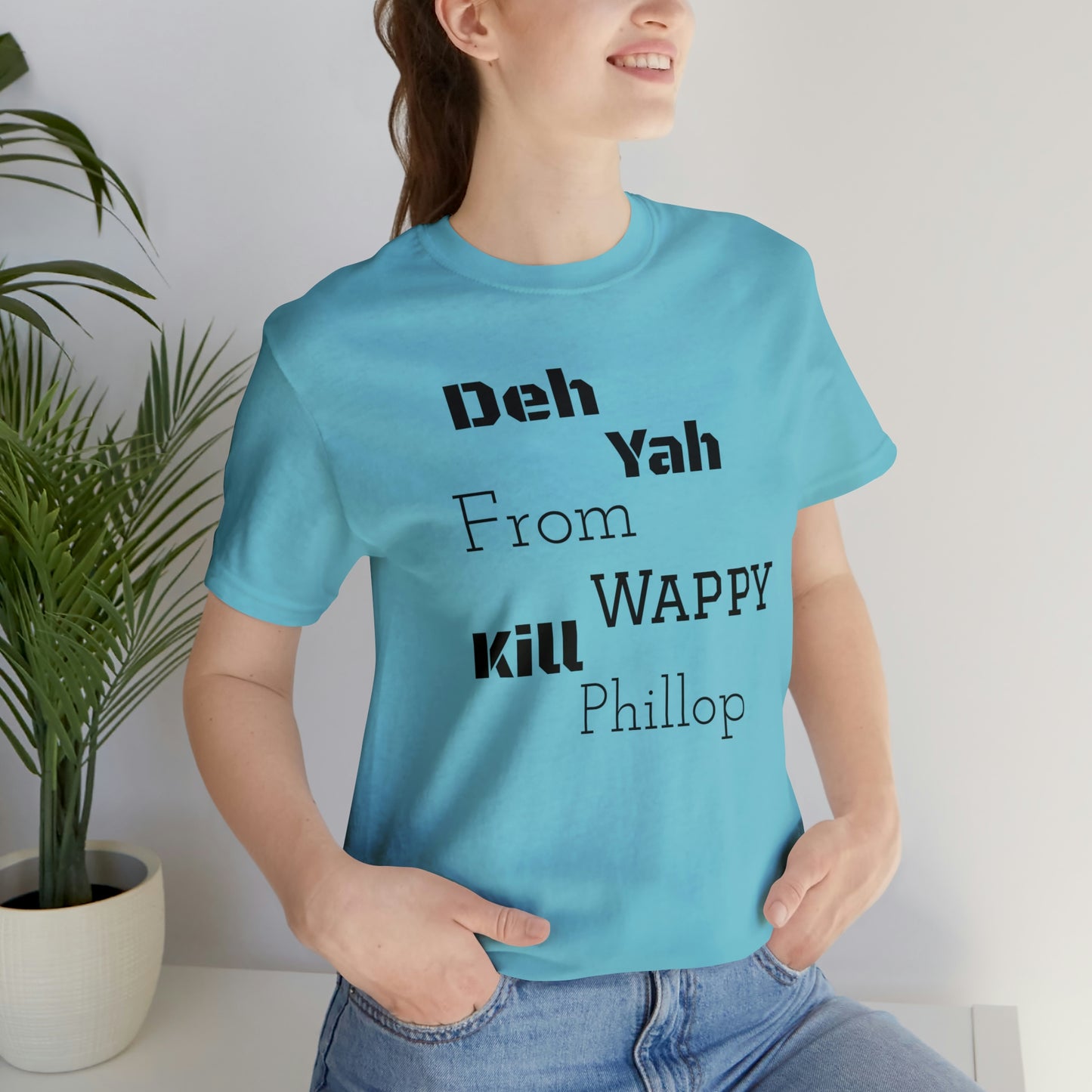 Carib "Wappy Kill Phillop" Unisex Short Sleeve Tee