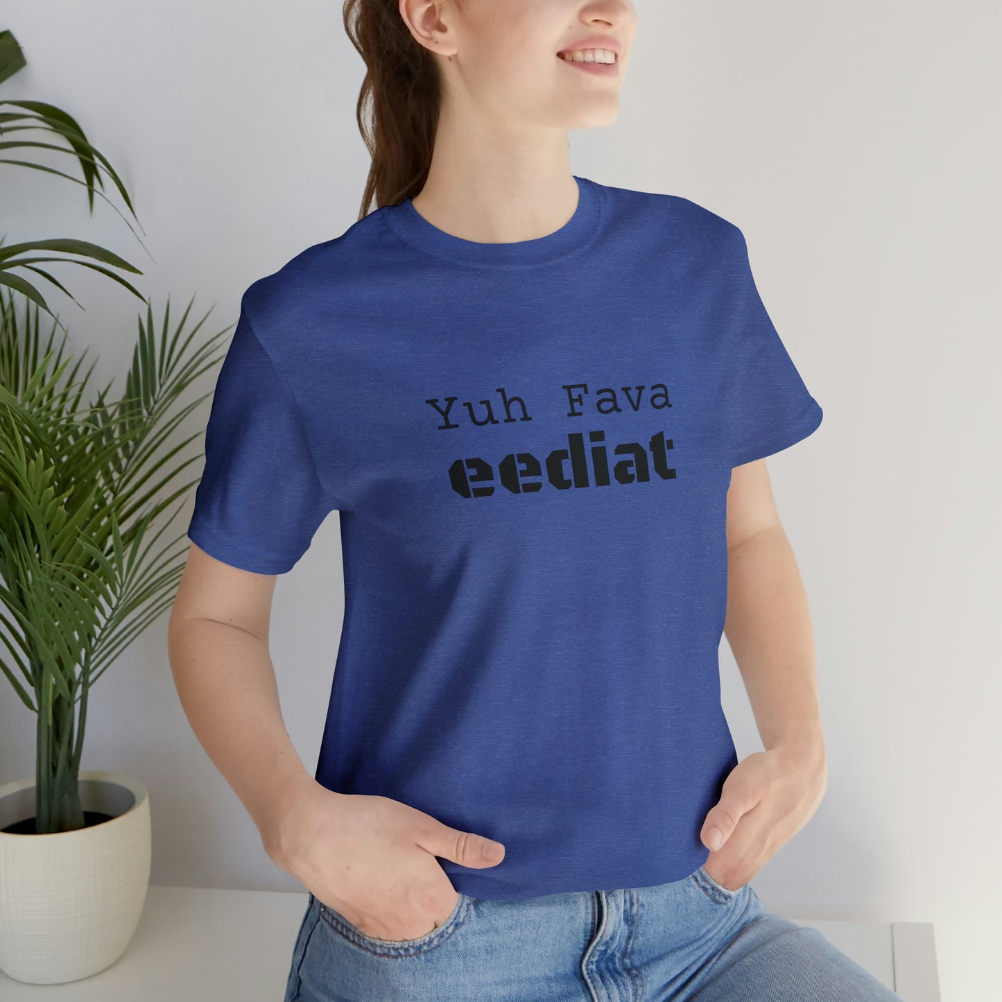 Carib "Yuh Fava Eediat" Short Sleeve Tee