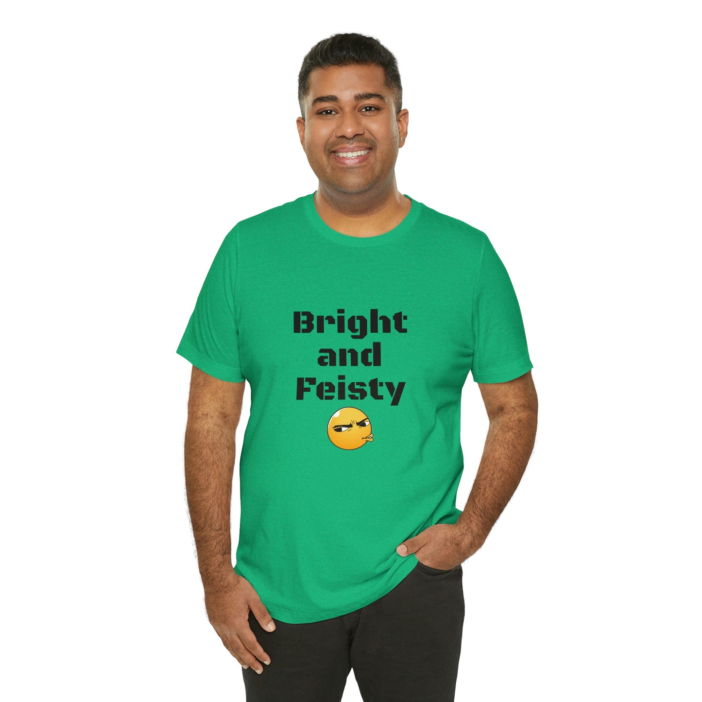 Carib Bright and Feisty Unisex Short Sleeve Tee