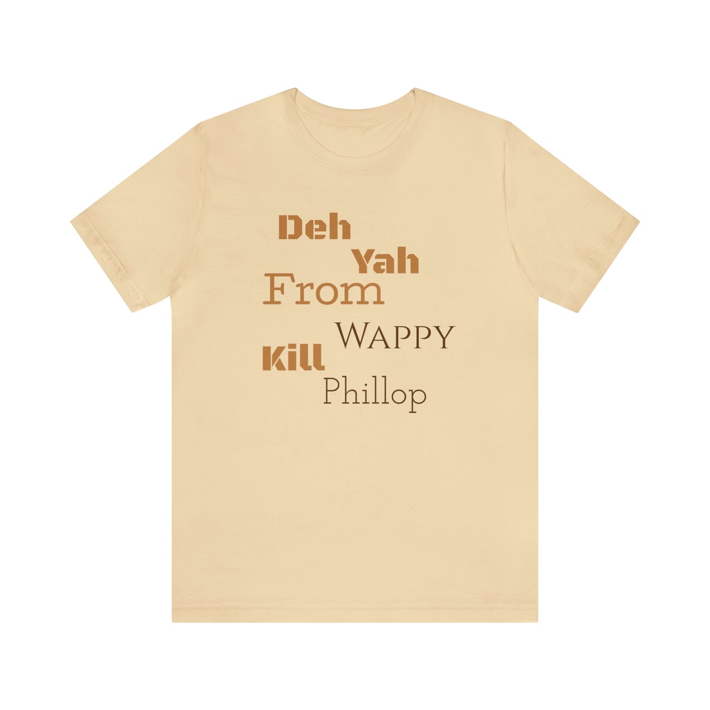 Carib "Wappy Kill Phillop" Unisex Short Sleeve Tee