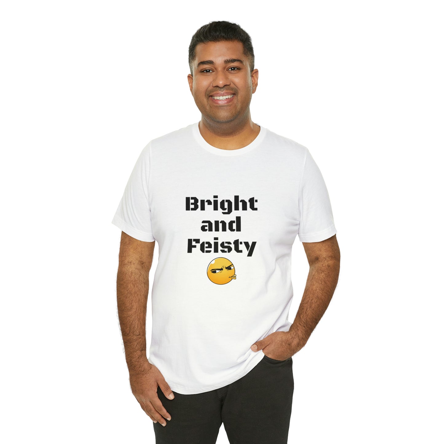 Carib Bright and Feisty Unisex Short Sleeve Tee