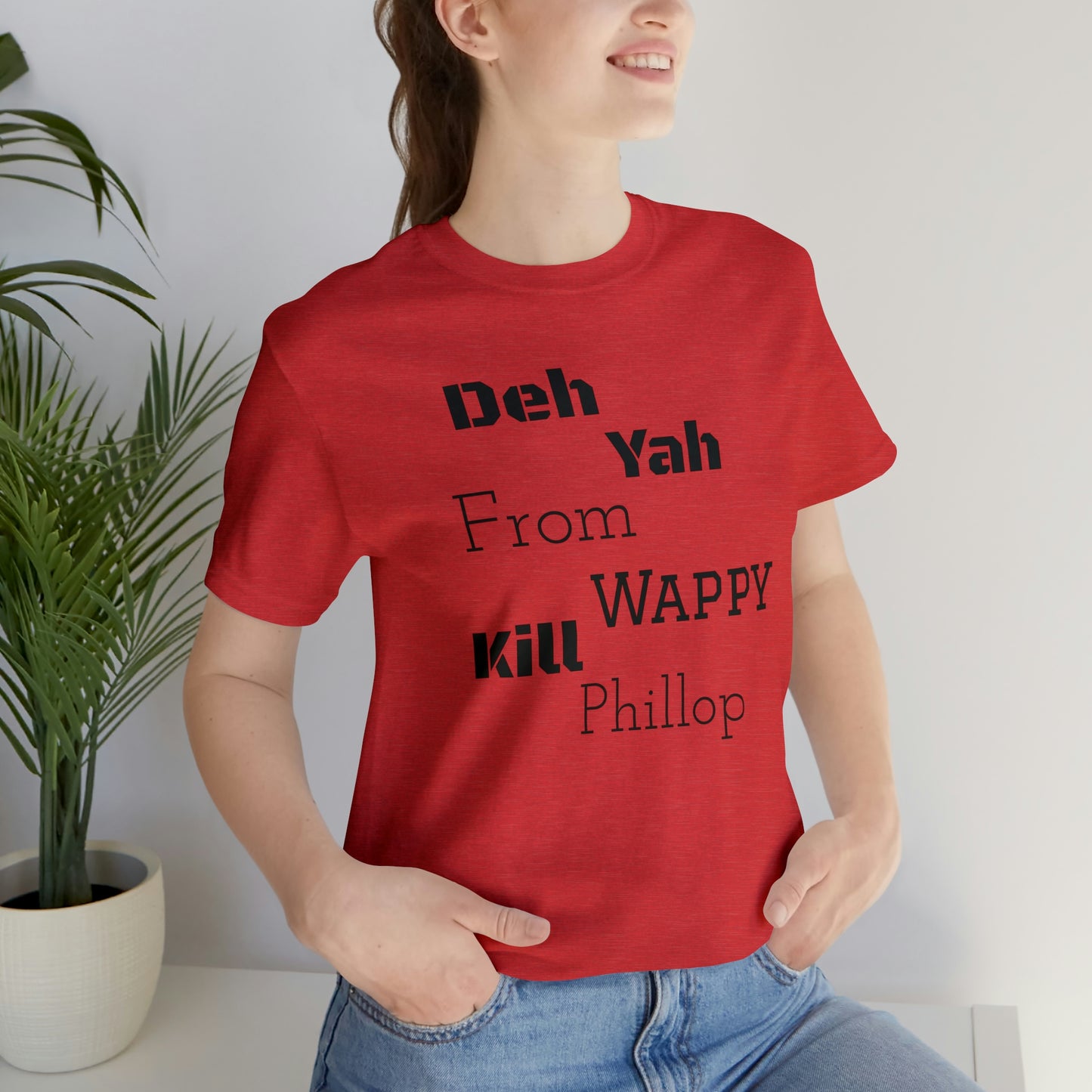 Carib "Wappy Kill Phillop" Unisex Short Sleeve Tee