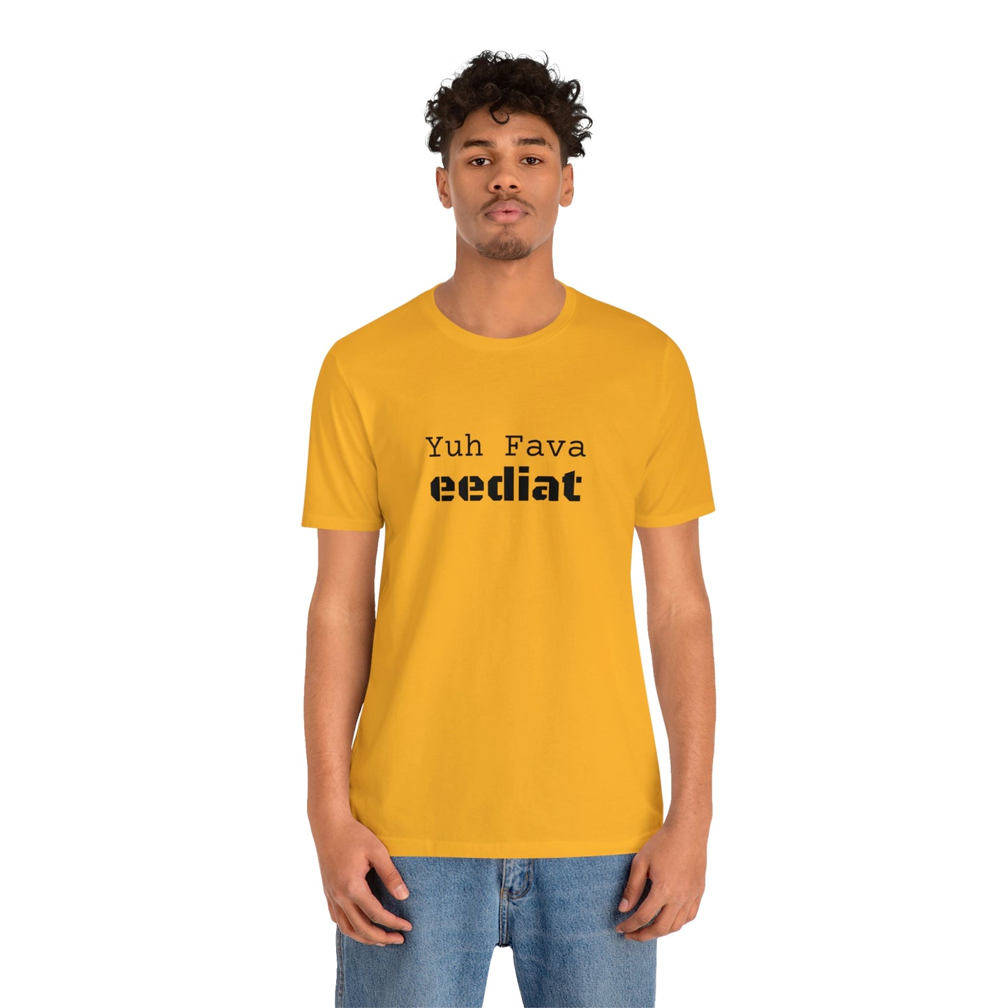 Carib "Yuh Fava Eediat" Short Sleeve Tee