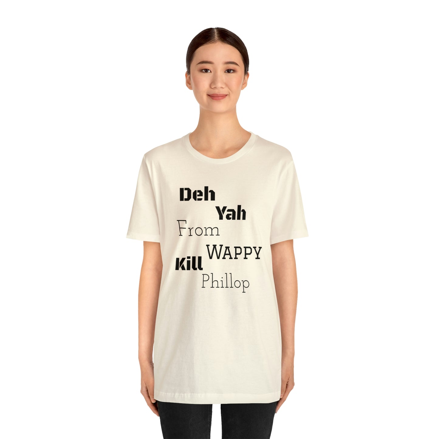 Carib "Wappy Kill Phillop" Unisex Short Sleeve Tee