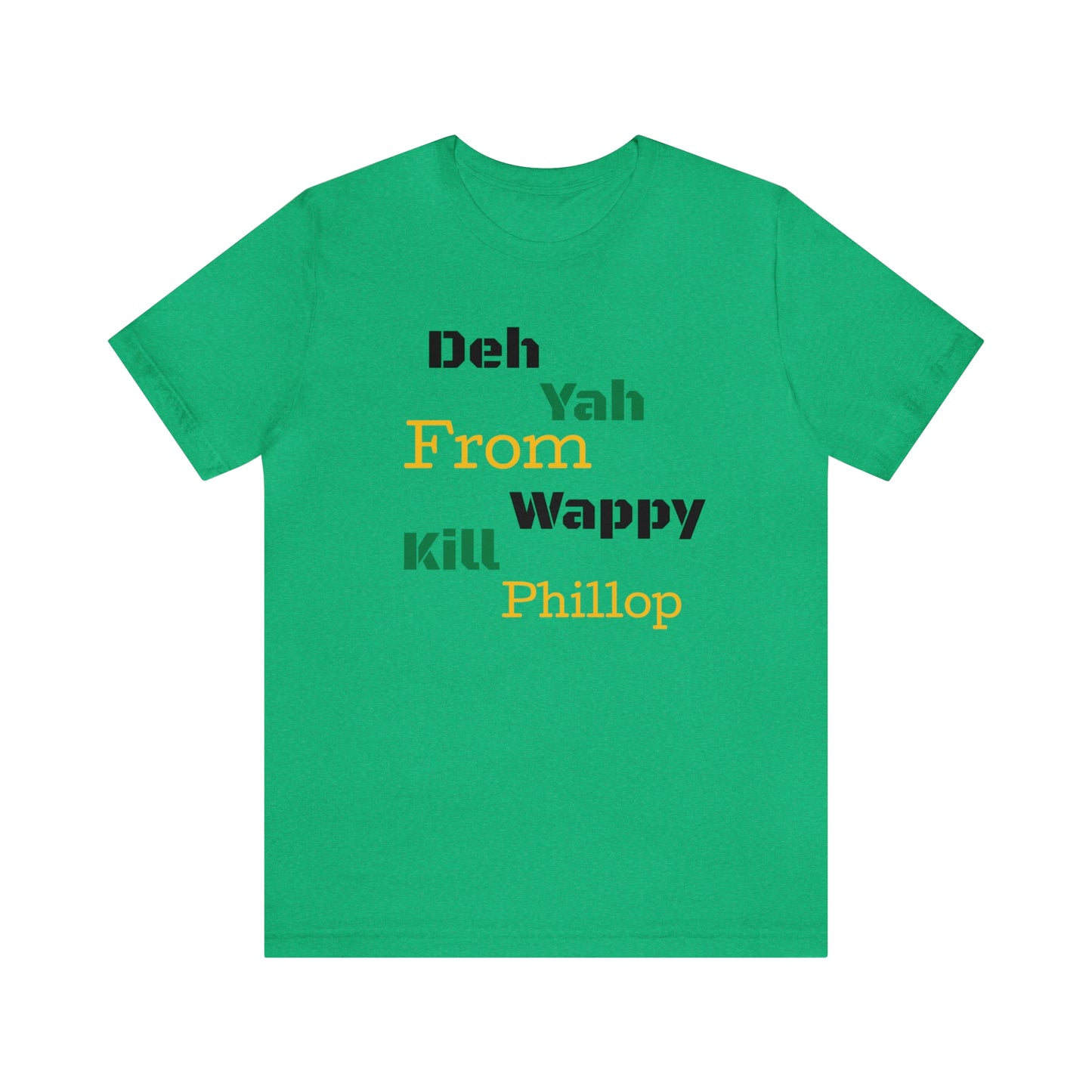 Carib "Wappy Kill Phillop" Unisex Short Sleeve Tee